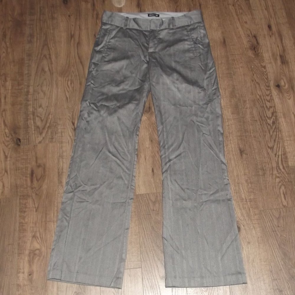 Dockers Grey Pin Stripe Dress Pants - 10